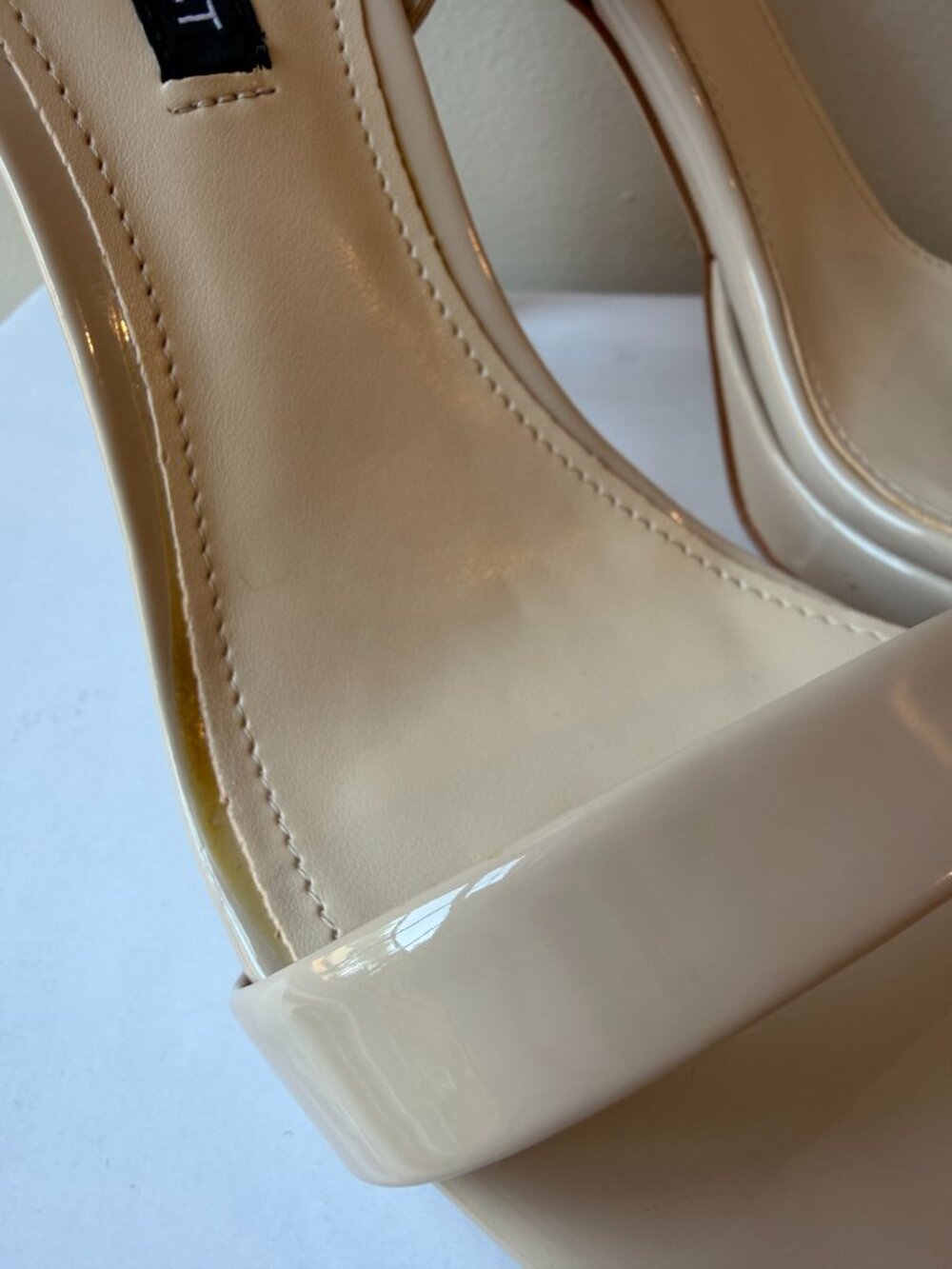 Nine West Nude Stiletto Heels- size 7 - Picture 3 of 8